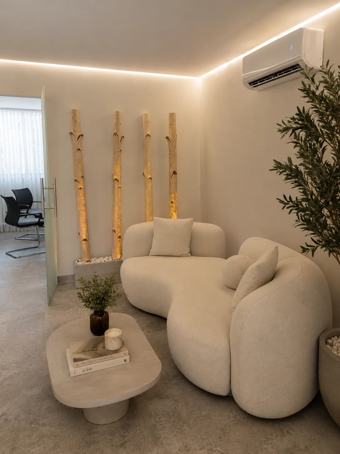 Office Waiting Room — offices renovation in Rabieh by K.Renovation