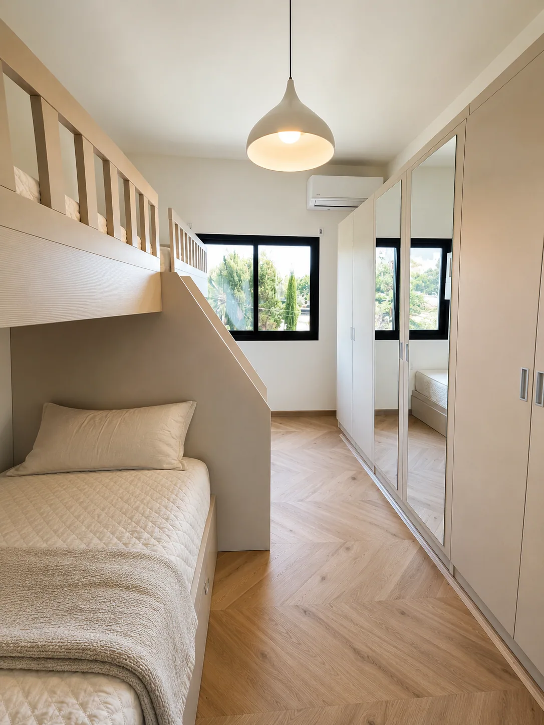 Herringbone Bunk Room — bedrooms renovation in BATROUN by K.Renovation